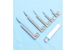 China Throat Detection Ent Conventional Removable Veterinary Fiber Optic Laryngoscope Set supplier