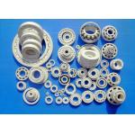 ZrO2 Ceramic Bearings , Full Ceramic Bearings , Cage Was Made By PTFE,  GFRPA6 , PEEK, PI, AISI SUS304, SUS316, Cu, etc. for sale