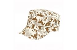China 2019 Flat Top Army Cap , New Style Military Camouflage Cap 100% Cotton supplier