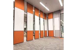 China Operable Folding Door Shopping Mall Wheel Movable Partition System supplier