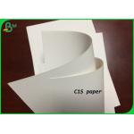80gsm 130gsm Coated  Silk C1S Paper For Making Advertising Brochure Or Birthday Card for sale