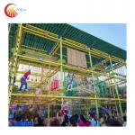 Amusement Adventure High Ropes Course Customized For Games Park Playground for sale