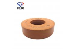 China 10S40 Rubber Polishing Abrasive Wheel Grit 150 / 130mm Glass Processing Tools supplier