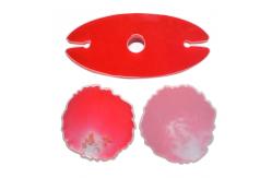 China DIY Craft Silicone Resin Mold Epoxy Irregular Wave Shape Eco Friendly Stocked supplier
