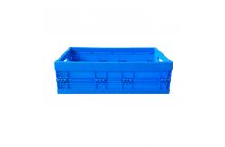 China Stacking Design Collapsible Plastic Box For Grocery Food / Garment Companies supplier
