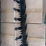 Powder Coated Anti Theft Razor Anti Climb Spikes For Fence Security for sale