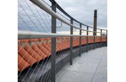 China Flexible Durable Stainless Steel Rope Mesh For Bridge Railings And Safety Fence supplier