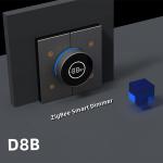 Metal Rotary Dimmer Light Switches Tuya Zigbee 3.0 Controlling Light for sale