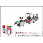 5m3/Min 560ml Spray Paint Aerosol Filling Machine 3600cans/H for sale