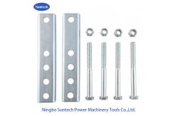 China Max 2000lbs Adjustable Trailer Jack With Rubber Wheel supplier
