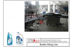 China Foaming Liquid Filling And Sealing Machine Line For Floor / Glass Cleaner supplier