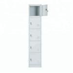 5 Door Student Stainless Steel Durable Metal School Lockers for sale