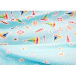 Breathable Garment Printed Cotton Canvas With Comfortable Feeling