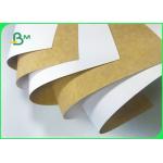 100% Safe 250gsm 325gsm Coated Kraft Paper Board For Dry Food Packaging for sale