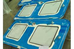 China Tugboat Single Leaf Marine Aluminum Door Weathertight With LR Approval supplier