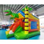 Mini Dinosaur Bouncer Inflatable Bounce House With Slide for sale