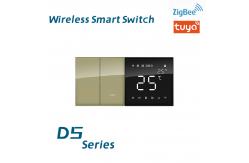 China 2 / 3 / 4 Conjoined Style Zigbee Wall Light Switch App Remote Control supplier