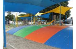 China Park Or Stadium Inflatable Jump Pad Anti - Mildew And Cold Crack Resistant supplier