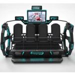 Dreamland virtual reality vr park 4 players vr roller coaster 9d vr chair cinema for sale for sale
