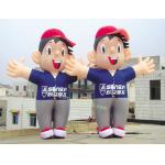 Inflatable model carton character inflatable advertising carton for sale