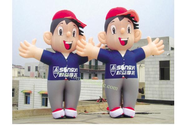 Inflatable model carton character inflatable advertising carton