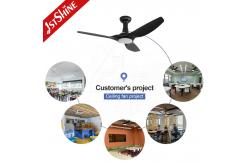 China OEM 52in 6 Speed 3 ABS Blades Ceiling Fan With Light supplier