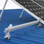 Living House Solar Panel Frame Mounting Kit , Triangular Bracket Solar Power Roof Systems for sale