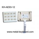 Customizable Rugged IP65 Water proof Metal Keypad with 16 Keys In 4x4 Layout for sale