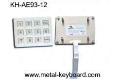China Customizable Rugged IP65 Water proof Metal Keypad with 16 Keys In 4x4 Layout supplier