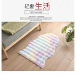 Bubble Faux Rabbit Fur Carpet Living Room Faux Rabbit Fur Area Carpet