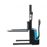 Pedestrian Stand On Pallet Stacker full electric pallet stacker reach walkie stacker