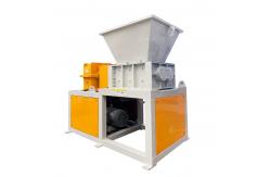 China Easy to Operate Mini Dual Shaft Shredder for Multifunctional Waste Material Shredding supplier