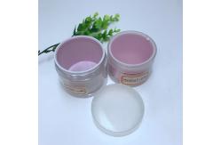 China Elegant Airtight PET PP Cosmetic Jars Double Walled Plastic Jar With Lids supplier
