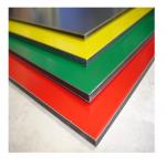 1220mm High Gloss Aluminum Composite Panel Weather Resistant 3mm for sale