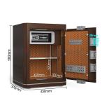 Height 580mm home lock box Customized Double Alarm for sale