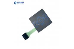 China Matte Surface Waterproof Membrane Switch Keypad Graphic Overlay Panel supplier