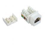 Cat5e RJ45 Keystone Jack UTP Punch Down Toolless Keystone Jack ISO Standards for sale