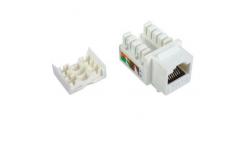 China Cat5e RJ45 Keystone Jack UTP Punch Down Toolless Keystone Jack ISO Standards supplier