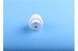 China Push Button 3 Way Illuminated Rocker Light Switch 12 Volt Φ20mm Diameter supplier