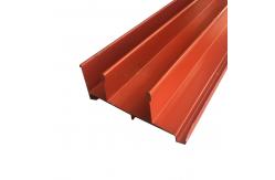 China T5 Powder Coated Aluminum Extrusion Profiles for Wardrobe Decorations supplier
