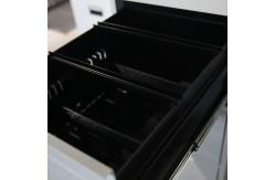 China Documents Metal Vertical Filing Cabinet 5 Drawer With Plastic Handle supplier