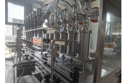 China PLC High Viscosity Liquid Filling Machine Servo Sauce Filling Machine supplier