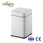 Square Electric Smart Trash Can Dust Bin With Lid Automatic Induction 2CBM - 50CBM Waste Bin for sale