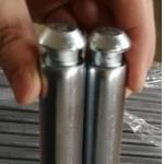 Customized Steel Tube Hollow Axle For Plastic Bin Wheelie Bin Spare Parts for sale