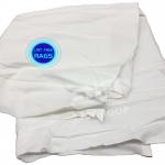 High Quality Standard Size White Bed Sheet Cotton Rags Cut Pieces Industrial Clothing Wiping Rags For Cleaning for sale