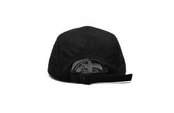 China Customized 5 Panel Camper Hat with Logo Woven Label Ects Laser Cutting Panel supplier