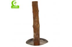 China Factory Handmade Hot Selling Popular Artificial Zebra Plant With Pot supplier