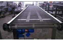 China Spiral SS Chain Link Conveyor Belt Food Grade Wire Mesh Conveyor supplier