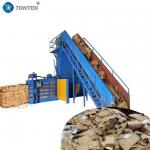 Plastic Waste Hydraulic Scrap Baler Machine Horizontal Baling Press for sale