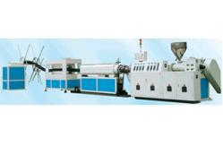 China Full Automize PP / PE Plastic Pipe Extrusion Single Screw Extruders supplier